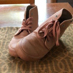 Pink BANGS sneakers